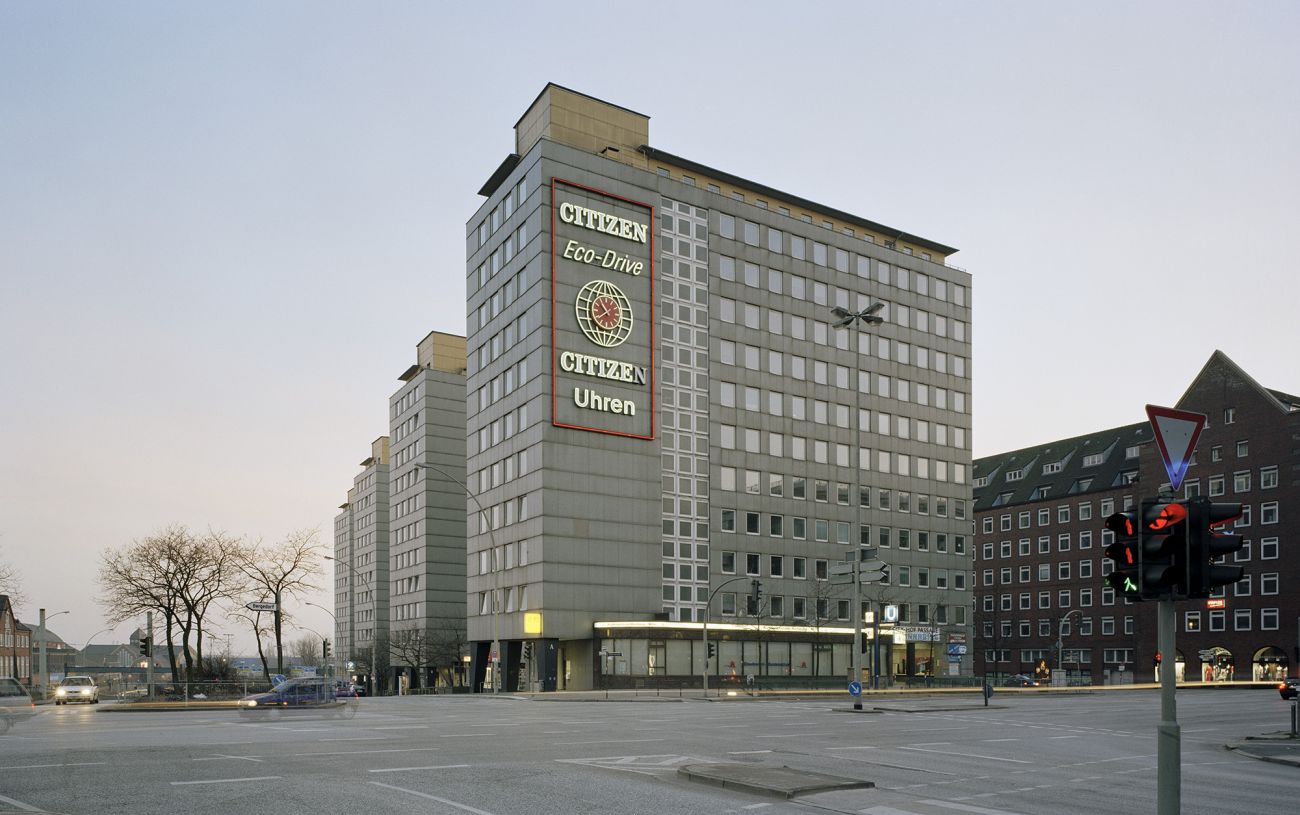 City-Hof Hamburg City Hof Hamburg, Rudolf Klophaus, Denkmalverein Hamburg, Leca-Platten-Fassade, Hamburger Nachkriegsmoderne, City-Hof e.V., Fotografie Dorfmüller Klier 