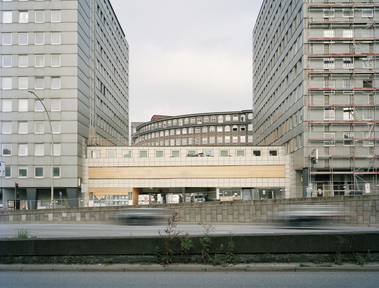 City-Hof Hamburg City Hof Hamburg, Rudolf Klophaus, Denkmalverein Hamburg, Leca-Platten-Fassade, Hamburger Nachkriegsmoderne, City-Hof e.V., Fotografie Dorfmüller Klier 