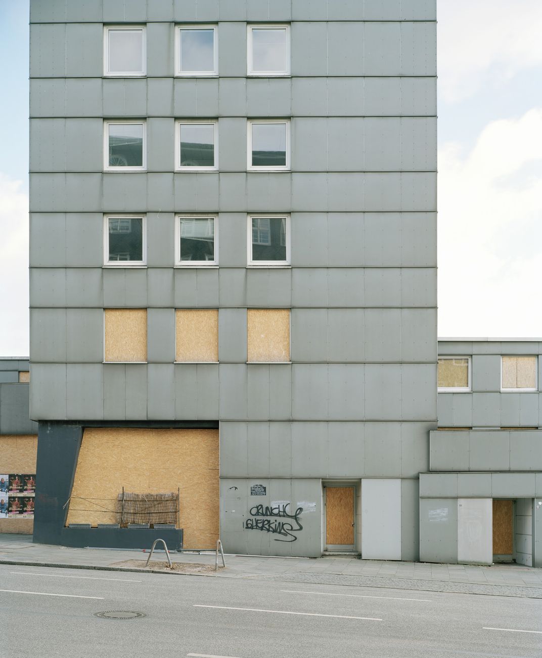 City-Hof Hamburg City Hof Hamburg, Rudolf Klophaus, Denkmalverein Hamburg, Leca-Platten-Fassade, Hamburger Nachkriegsmoderne, City-Hof e.V., Fotografie Dorfmüller Klier 