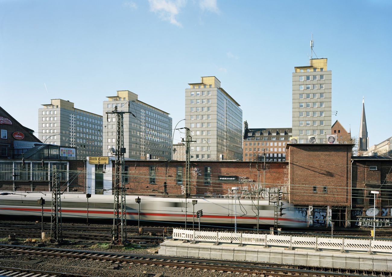 City-Hof Hamburg City Hof Hamburg, Rudolf Klophaus, Denkmalverein Hamburg, Leca-Platten-Fassade, Hamburger Nachkriegsmoderne, City-Hof e.V., Fotografie Dorfmüller Klier 