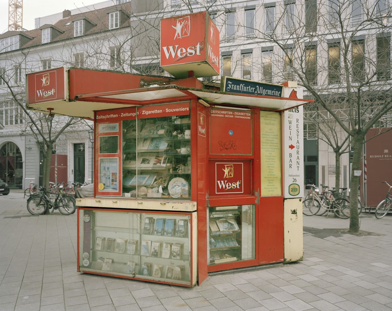 Kiosk Colonnaden Büdchen, Kiosk, Architektur Hamburg, Colonnaden Hamburg 