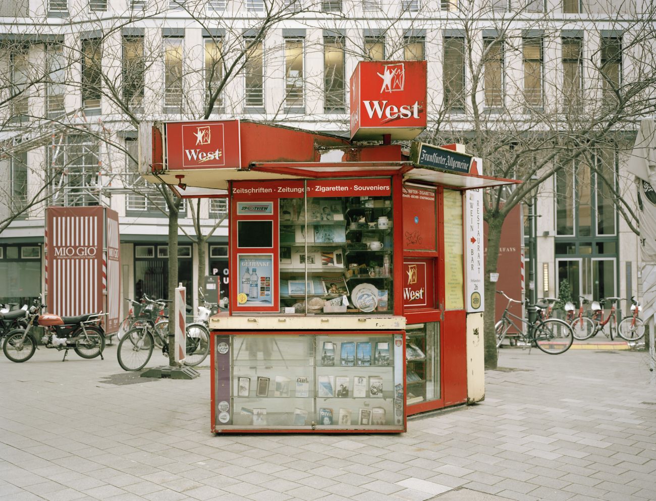 Kiosk Colonnaden Büdchen, Kiosk, Architektur Hamburg, Colonnaden Hamburg 
