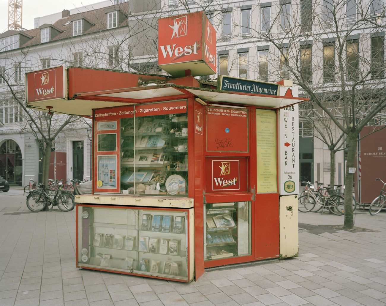 Kiosk Colonnaden Büdchen, Kiosk, Architektur Hamburg, Colonnaden Hamburg 