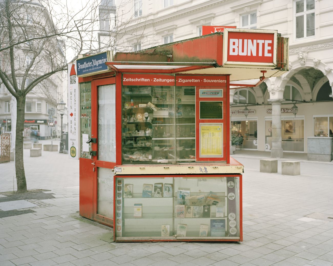 Kiosk Colonnaden Büdchen, Kiosk, Architektur Hamburg, Colonnaden Hamburg 