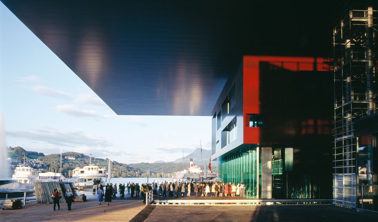 KKL Luzern KKL Luzern, Kultur- und Kongresszentrum Luzern, Jean Nouvel, Architekturfotografie Hamburg, Fotografie Dorfmüller Klier 