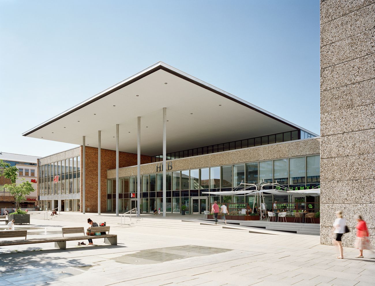 HKB Neubrandenburg Haus der Kultur und Bildung Neubrandenburg, Innenstadt Neubrandenburg, jäger jäger, Architekturfotografie Hamburg, Fotografie Dorfmüller Klier 
