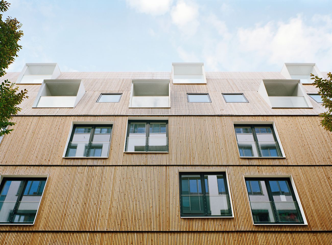 Kita Winterstraße Hamburg Kindertagesstätte Hamburg, bahn_hoefe Hamburg, LH Architekten, Holzfassade, Architekturfotografie Hamburg, Fotografie Dorfmüller Klier 