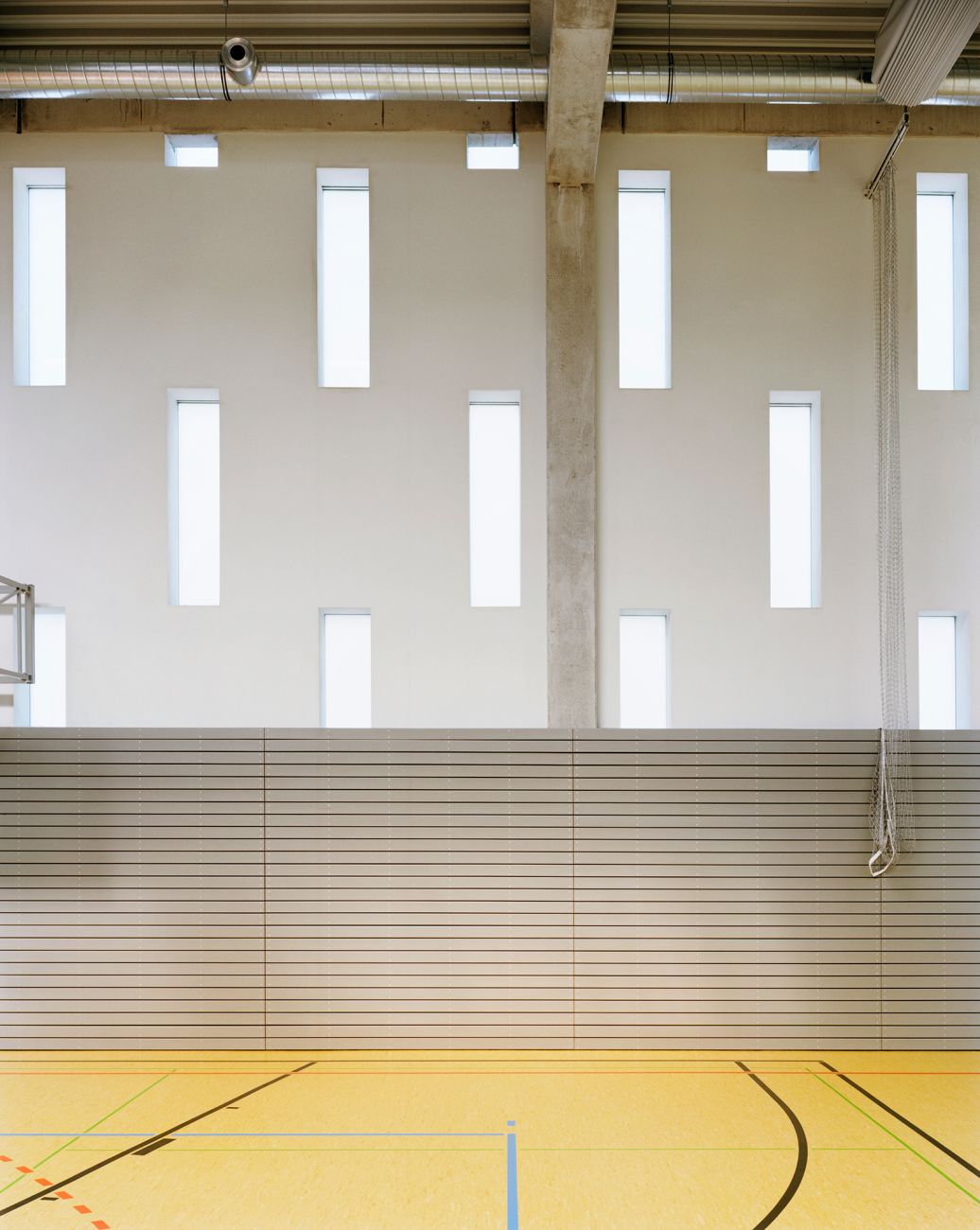 Sporthallen Schwerin und Hamburg Sporthalle, Dohse Architekten, Dohse und Partner Architekten, jäger jäger Architekten, Architekturfotografie Hamburg, Fotografie Dorfmüller Klier 