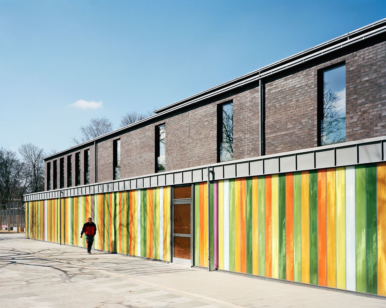 Sporthallen Schwerin und Hamburg Sporthalle, Dohse Architekten, Dohse und Partner Architekten, jäger jäger Architekten, Architekturfotografie Hamburg, Fotografie Dorfmüller Klier 