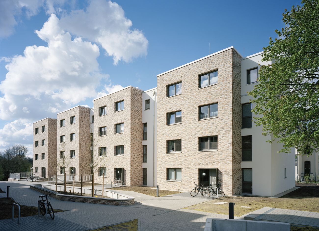 Am Weissenberge Hamburg Am Weissenberge Hamburg, SAGA Wohnungen Hamburg, Quartiersplanung Hamburg, Architekturfotografie Hamburg, A-Quadrat Architekten, Fotografie Dorfmüller Klier 