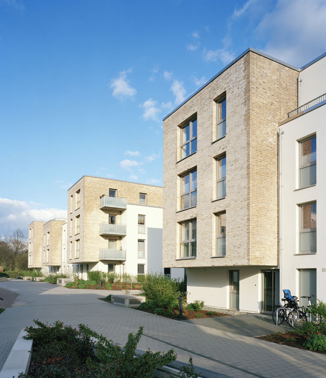 Am Weissenberge Hamburg Am Weissenberge Hamburg, SAGA Wohnungen Hamburg, Quartiersplanung Hamburg, Architekturfotografie Hamburg, A-Quadrat Architekten, Fotografie Dorfmüller Klier 