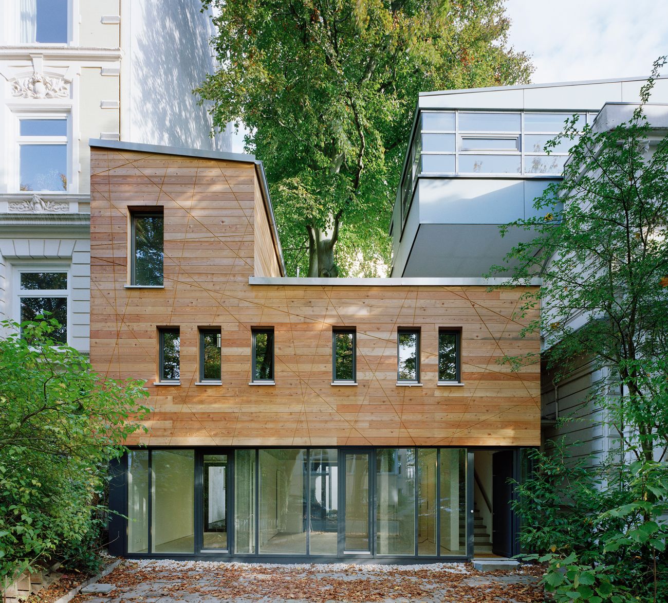 Haus Ott Hamburg zweitraum büro für architektur, Bernadottestraße Hamburg, Architekturfotografie Hamburg, Fotografie Dorfmüller Klier 